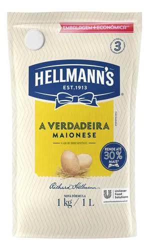Maionese Hellmans 1kg | Prime frios