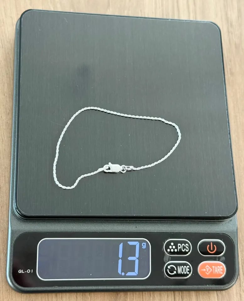 L3-19 PULSEIRA CORDÃO BAIANO 18,5CM | Everest Jóias