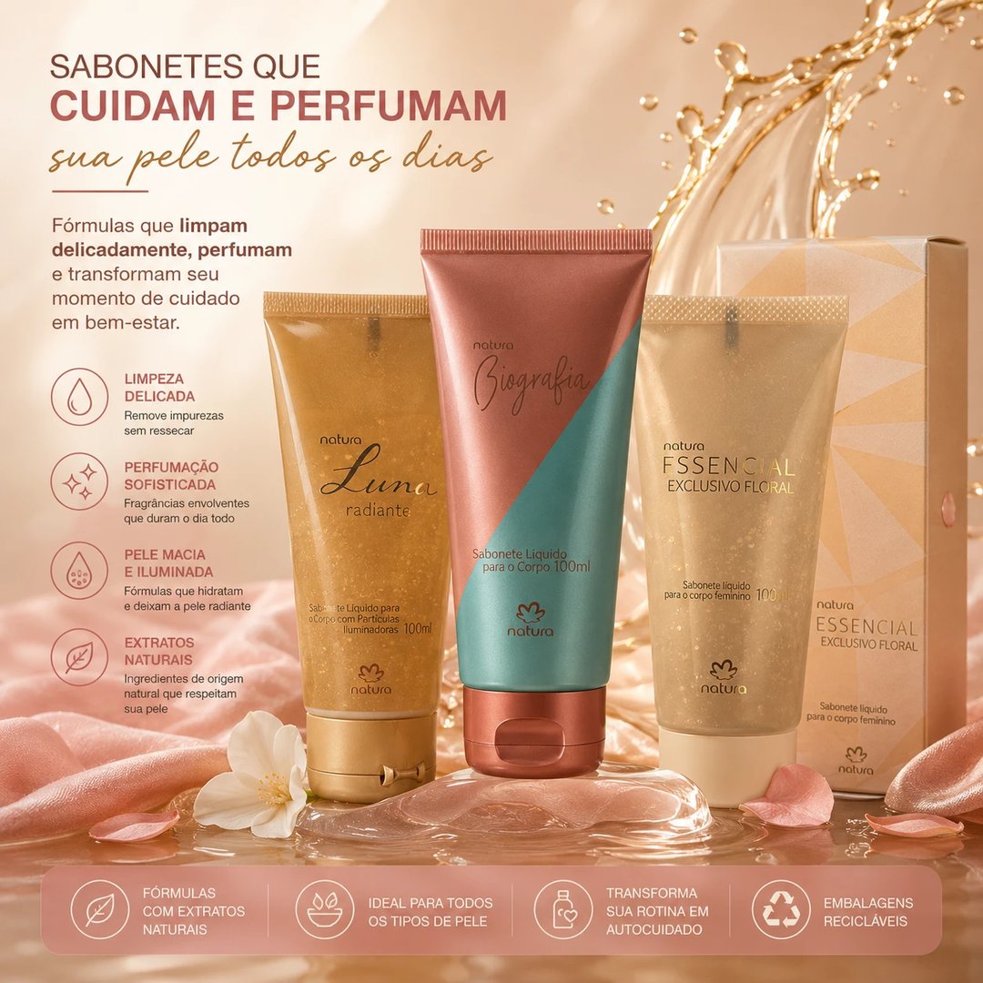Sabonete Liquido 100ml | Loja Chrysdape