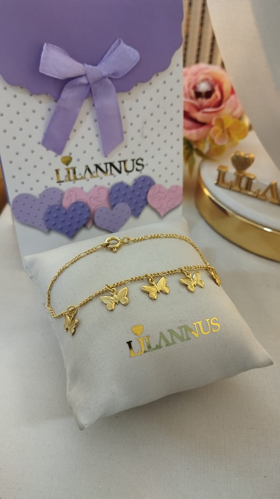 Pulseira INFANTIL Folheada 4170022 | Gestor Lilannus Ltda
