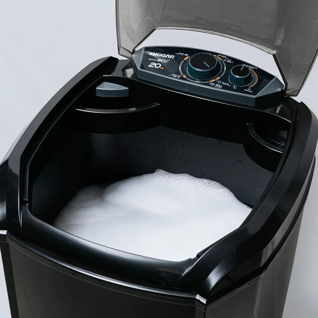 Tanquinho Lavamax Eco 20 Kg Preta Suggar | Decoralar móveis e eletrodomésticos (6)