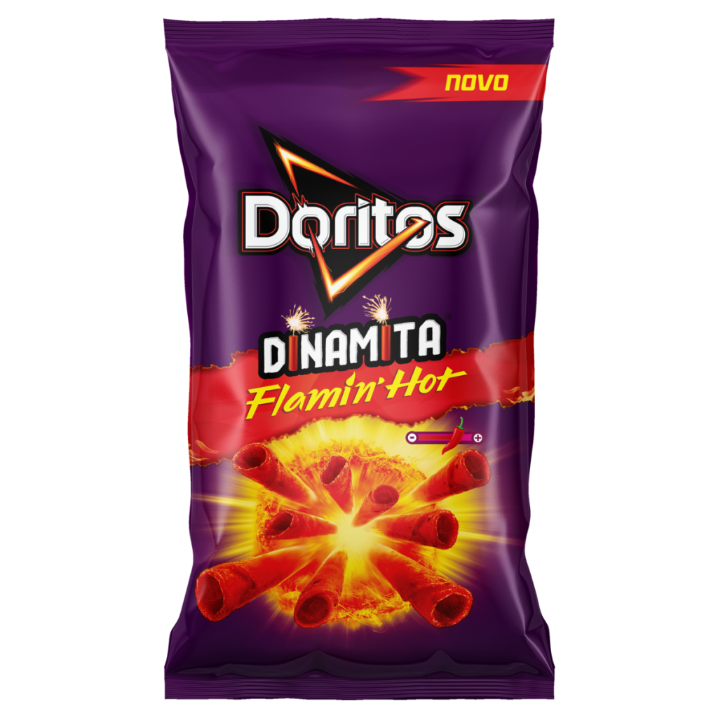 DORITOS DINAM FLAMIN HOT 60GX36 | PEP Distribuidora