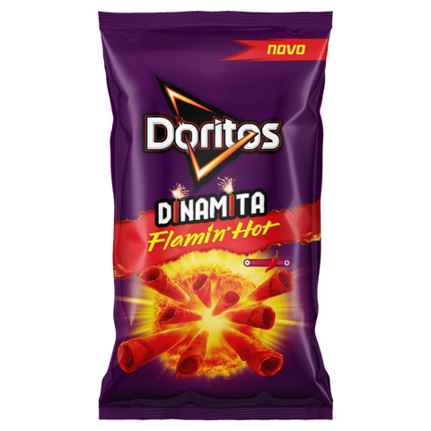 DORITOS DINAM FLAMIN HOT 60GX36 | PEP Distribuidora