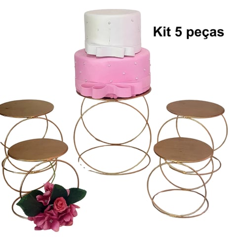 KIT 5 PEÇAS CIRCULO | ART'S FERRO