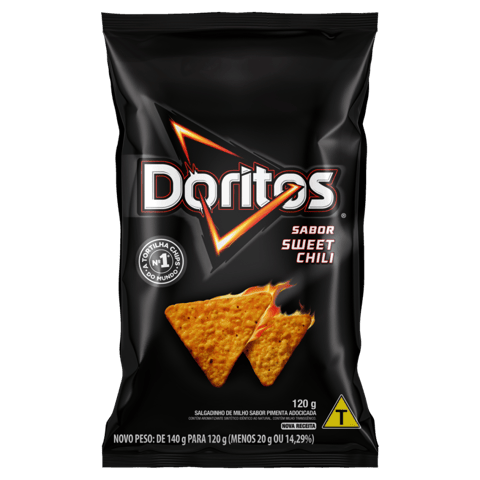 DORITOS SWEET CHILLI 120GX17 PP | PEP Distribuidora
