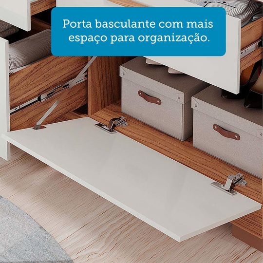 Roupeiro Panan Porto 6 Portas e 5 Gavetas | ELETRO KIT (3)