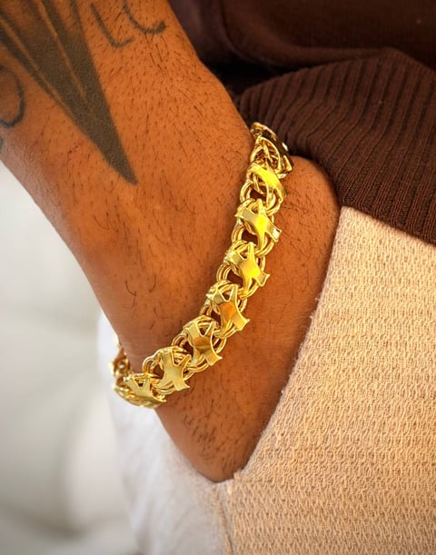PULSEIRA FRISO X DE 12MM | Everest Jóias