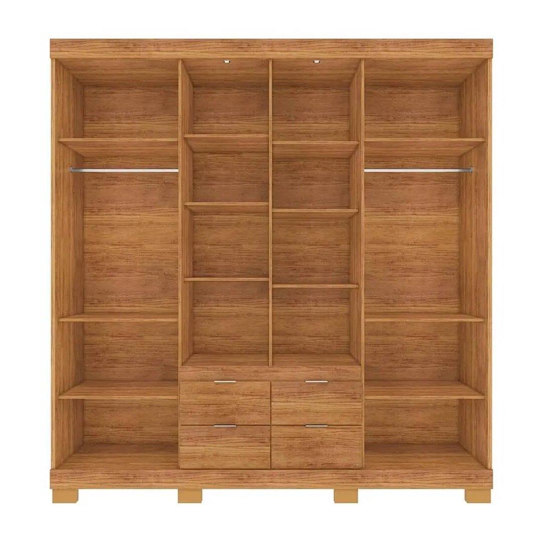 Roupeiro Rud Rack londrina 8 Portas com 4 Gavetas | ELETRO KIT (3)