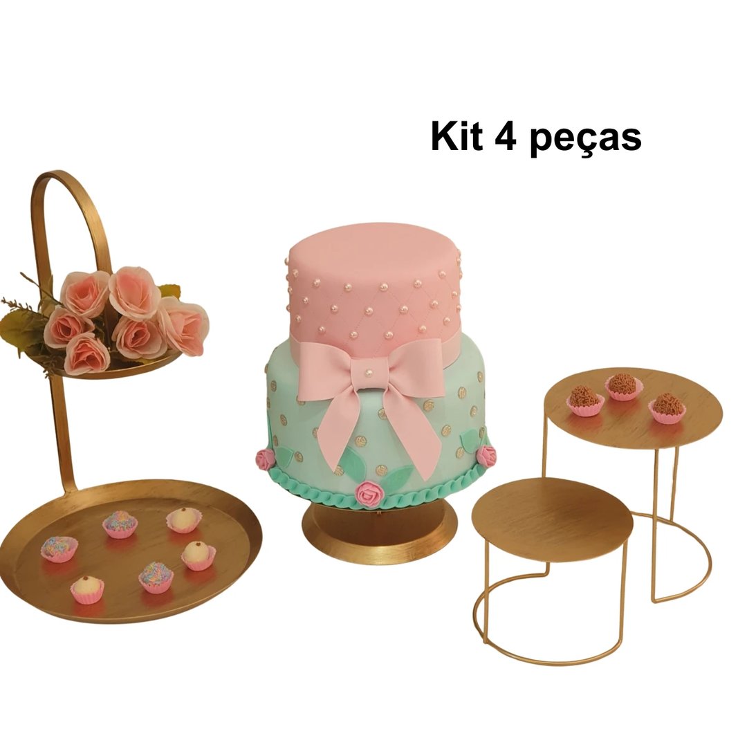 KIT 4 PEÇAS CHAPA LISA SIMPLES CHUVEIRO | ART'S FERRO