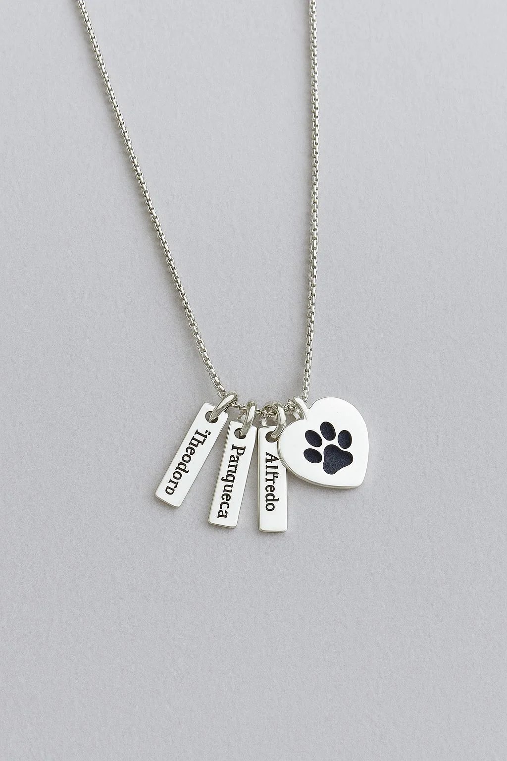 Colar Pet Personalizável Prata 925 | Like Joias e Acessórios