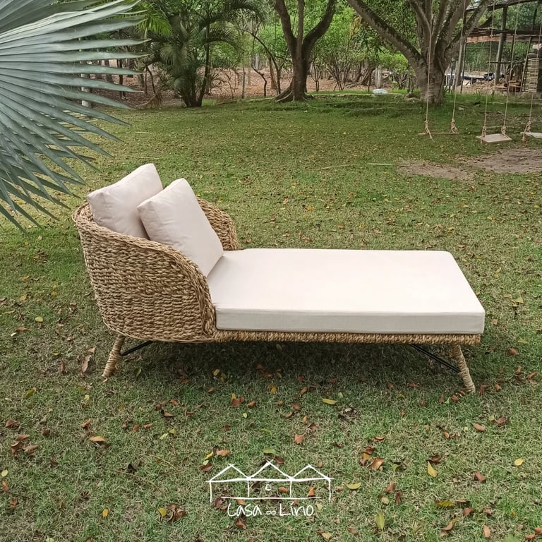 Chaise Concha Em Taboa | Casa do Lírio