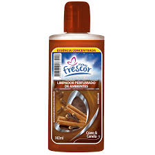LIMPADOR PERFUMADO CONCENTRADO 120ML CRAVO e CANELA NOVO FRESCOR | Evidenci distribuidora