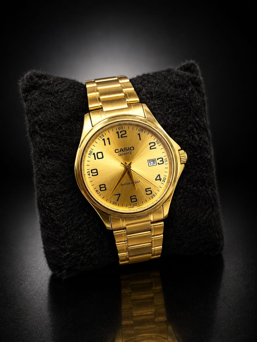 Relógio Casio Standard Date Dourado | Everest Jóias
