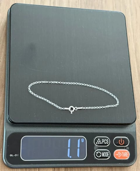 L4-41 PULSEIRA ELO PORTUGUÊS 18,5CM | Everest Jóias