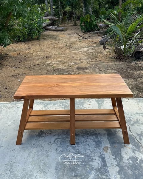 Mesa De Centro Maurício Madeira Tatajuba Ou Angelin | Casa do Lírio