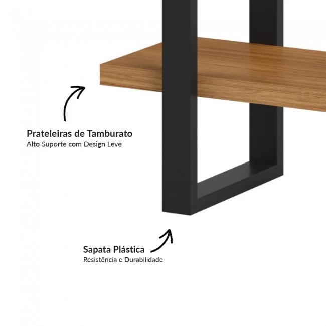 Estante Dalla Costa F10 com 5 Prateleiras | ELETRO KIT (3)