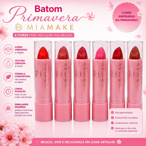 Batom Hidratante Primavera | Loja Chrysdape