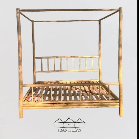 Cama Mandacaru 01 - Com Dorsel | Casa do Lírio