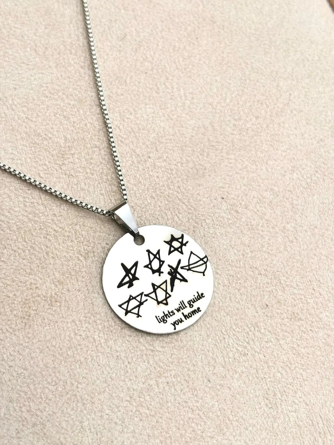 Colar Homenagem Estrelas - Aço Inox | Like Joias e Acessórios (2)