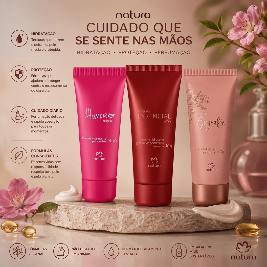 Creme para mãos 40g | Loja Chrysdape