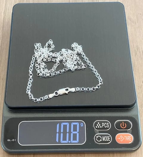 L2-3 Corrente Elo Português Leve 70cm 3,5mm 70cm | Everest Jóias