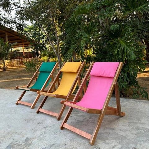 Espreguiçadeira Preguiçosa | Casa do Lírio