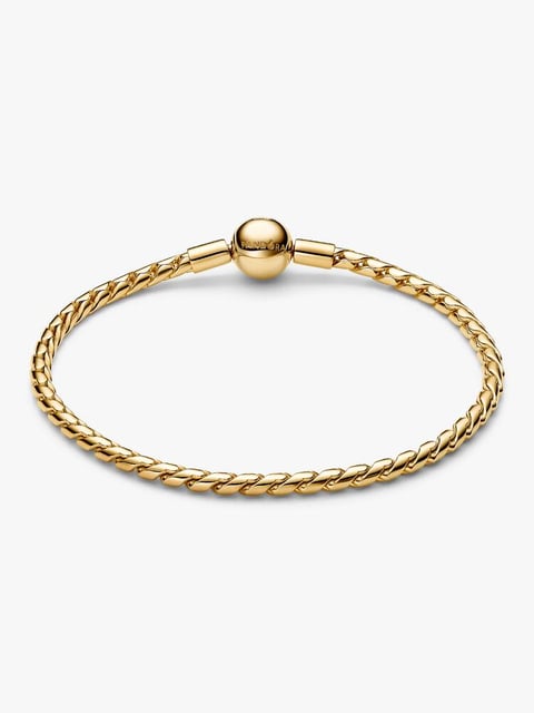 Bracelete Corrente Texturizada e Fecho Esférico | Like Joias e Acessórios