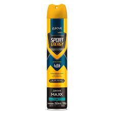 DESODORANTE AEROSOL ABOVE 150ML MASC. ENERGY | Evidenci distribuidora