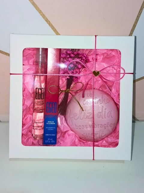 Kit Perfume de bolso e sabonete com frases OBoticario (06 OPÇÕES) | Loja Chrysdape