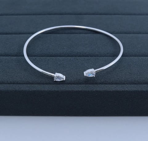 G1-3 BRACELETE IMPORTADO PEDRINHA GOTA CRISTAL | Everest Jóias