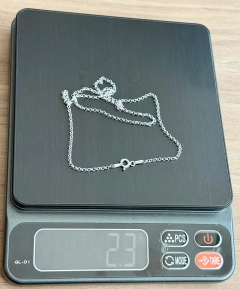 L1-20 Corrente Elo Português 40cm | Everest Jóias