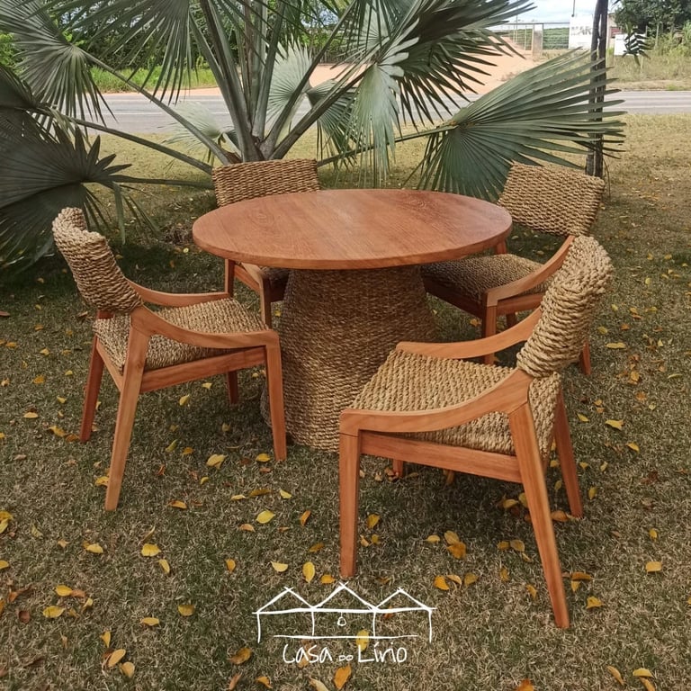 Mesa Cone Base Em Taboa | Casa do Lírio (2)