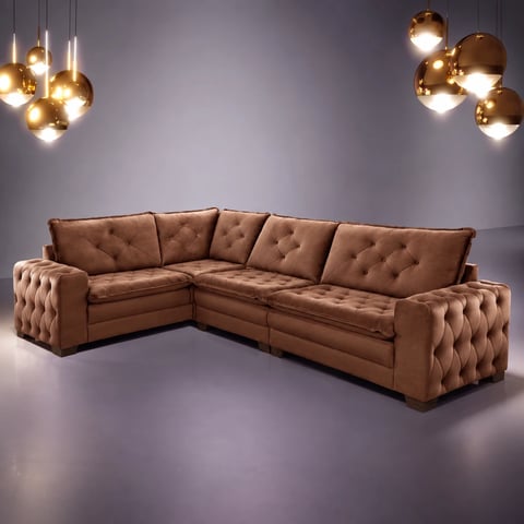 Sofá Maguimóveis de Canto Atalaia 1066 3+2+2 Lugares | ELETRO KIT