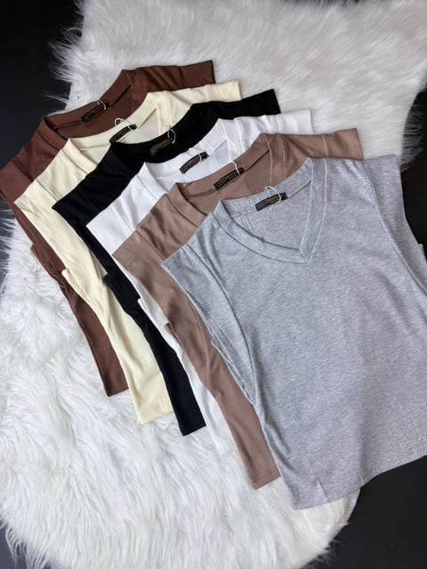 Blusa Canelada BL06 | Dryffer Fashion