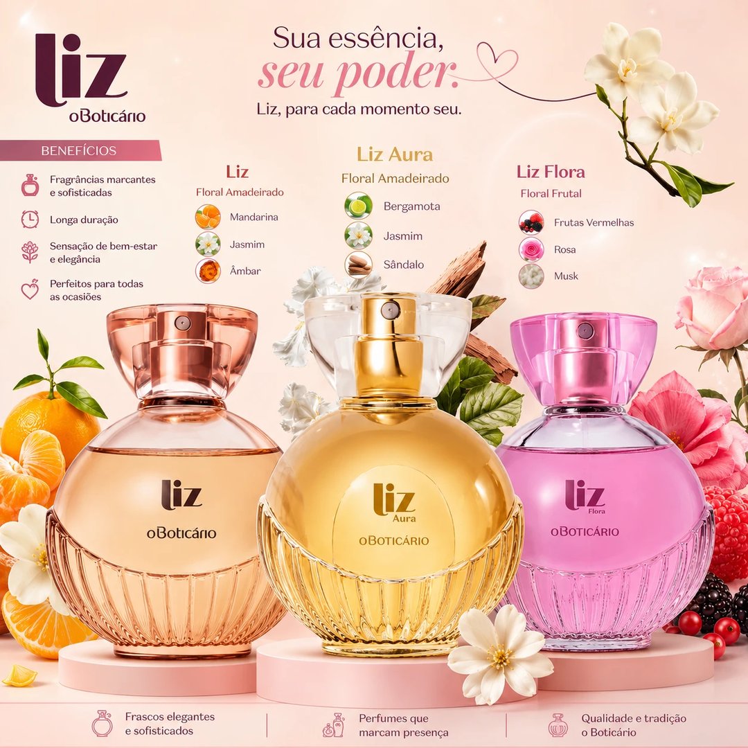Perfume Liz 100ml | Loja Chrysdape