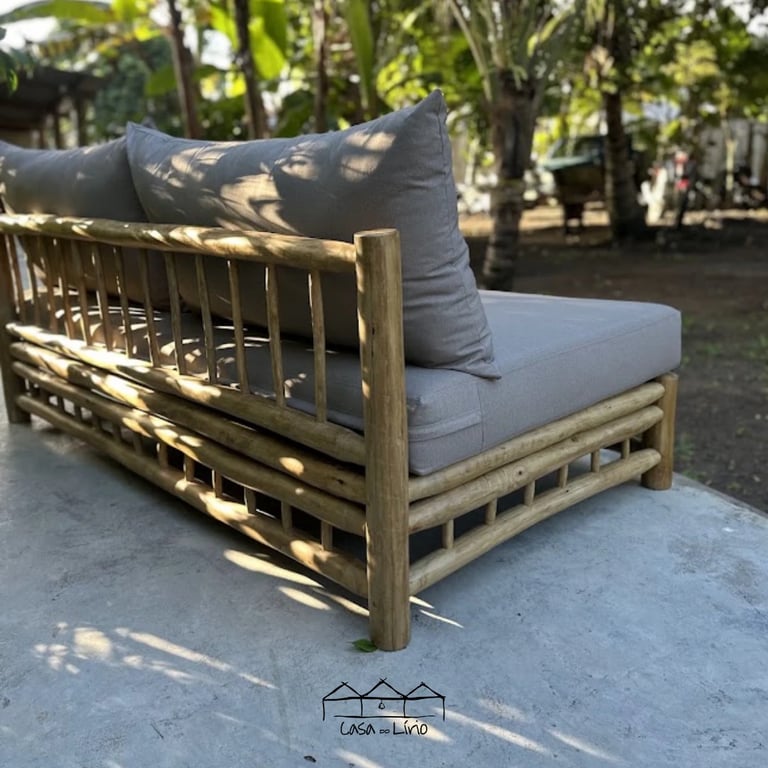 Sofá Aroeira Sem Braço | Casa do Lírio (3)