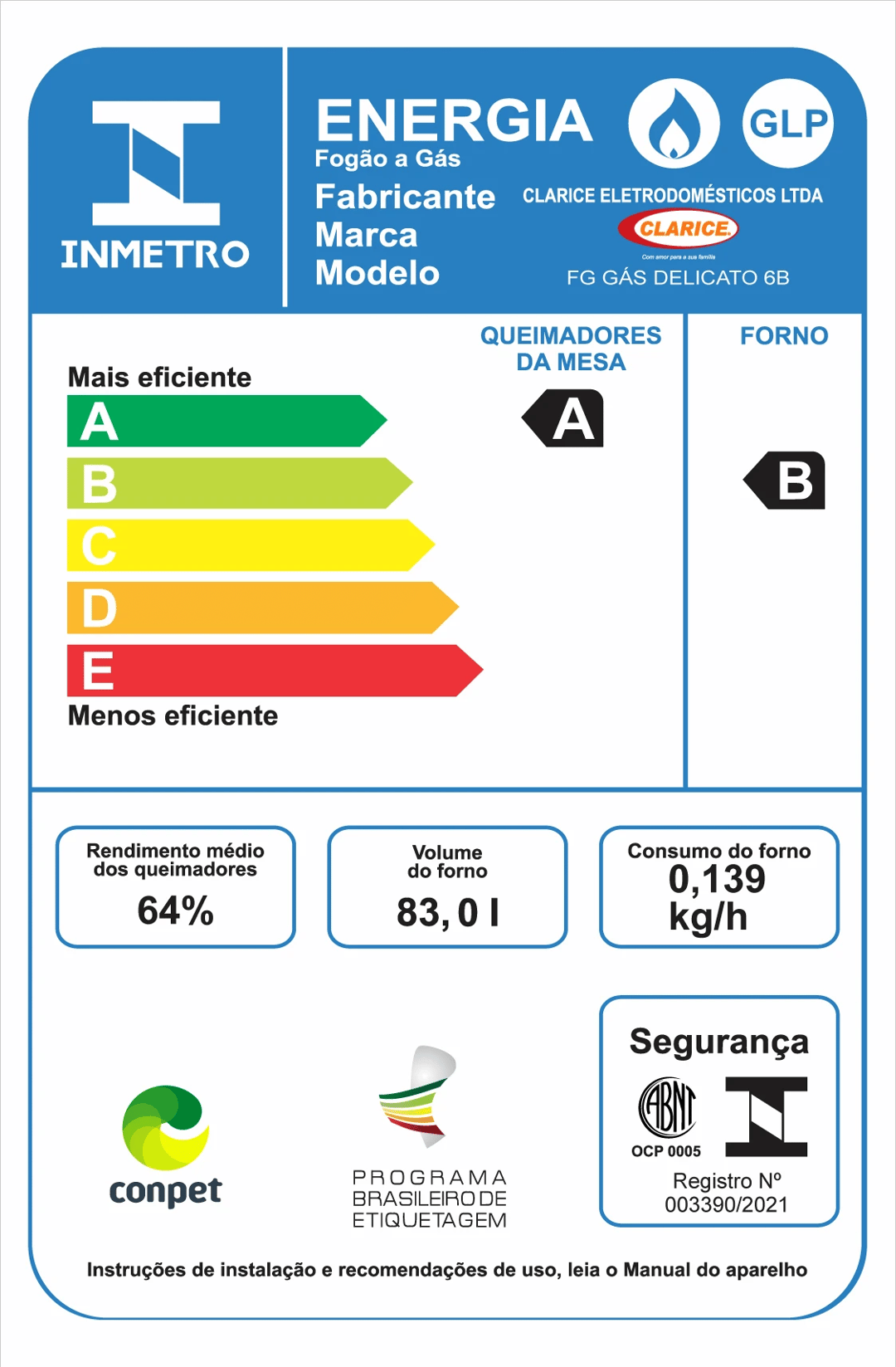 Fogão a gás Delicato Plus 5 Bocas | Decoralar móveis e eletrodomésticos (3)