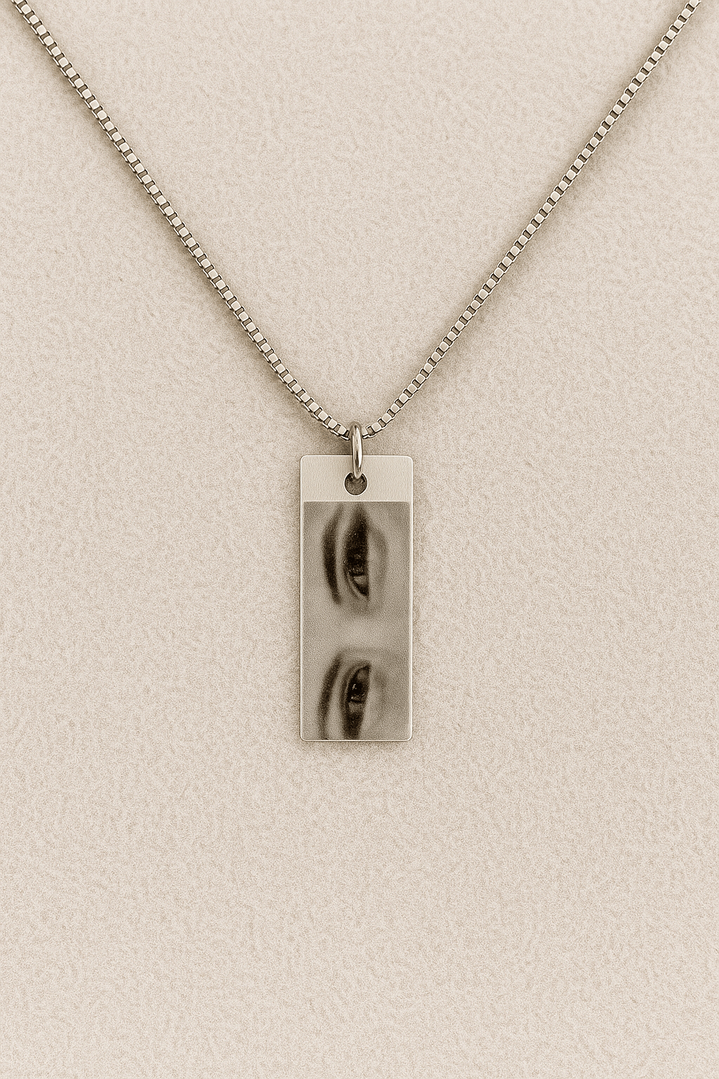 Colar Personalizável Olhar - Aço Inox | Like Joias e Acessórios (3)