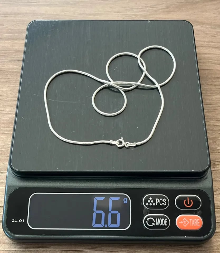 S1-108 CORRENTE RABO DE RATO 45CM | Everest Jóias