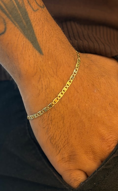 PULSEIRA PIASTRINE DE 4MM | Everest Jóias