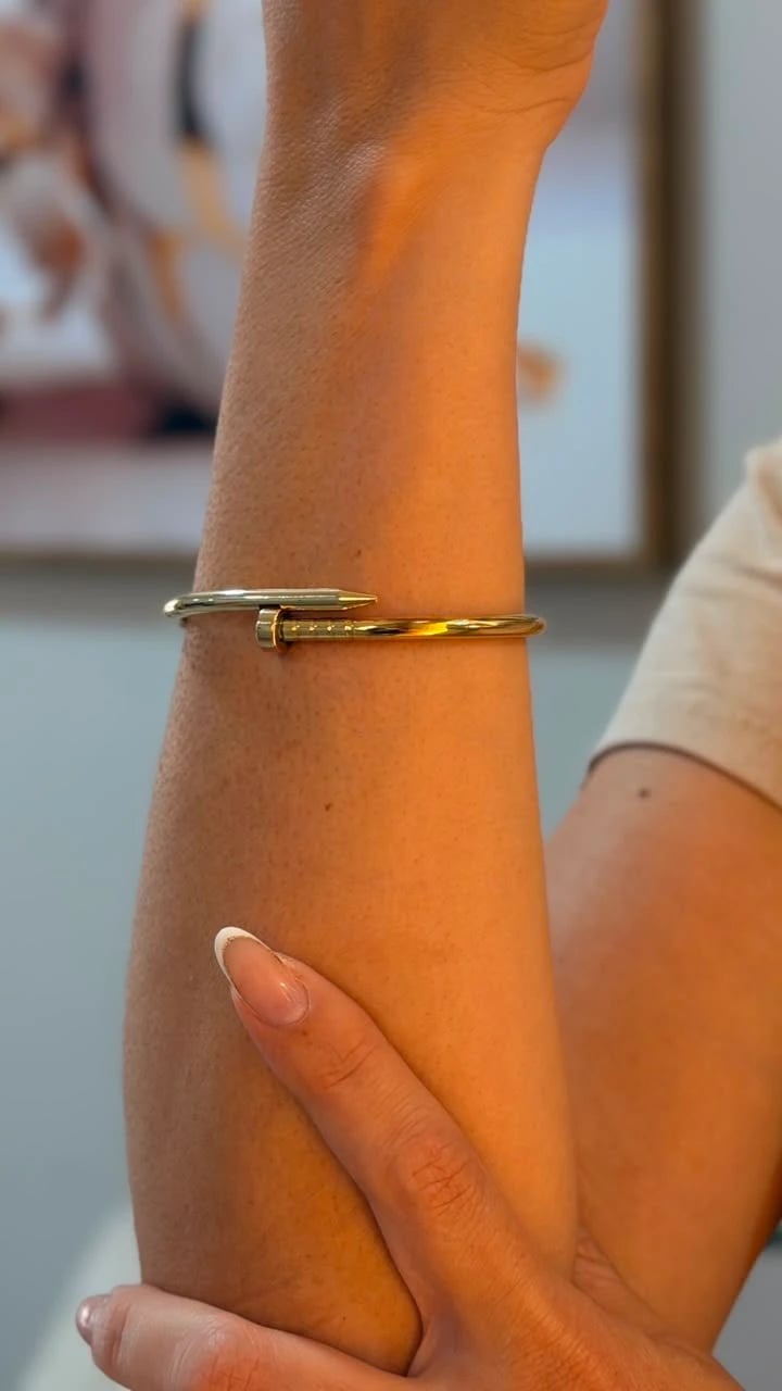 BRACELETE PREGO (MODELO DA CARTIER) | Everest Jóias (2)