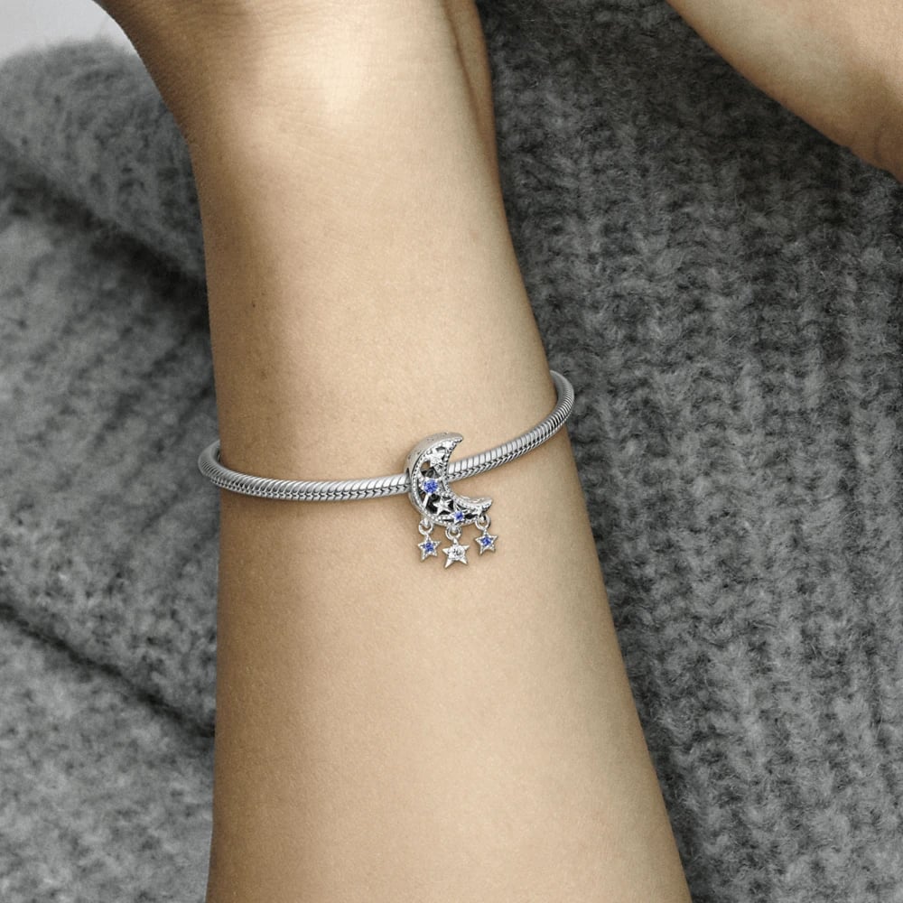 Charm Estrela e lua crescente | Like Joias e Acessórios (3)