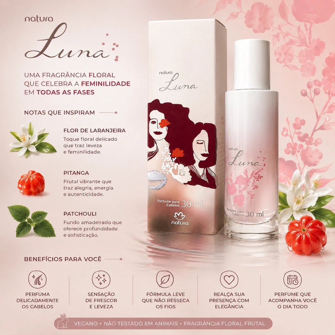 Perfume de cabelos LUNA TRADICONAL | Loja Chrysdape
