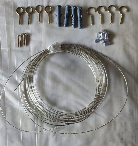 Kit Para Instalação – Armação De Cortinado Aéreo | Casa do Lírio