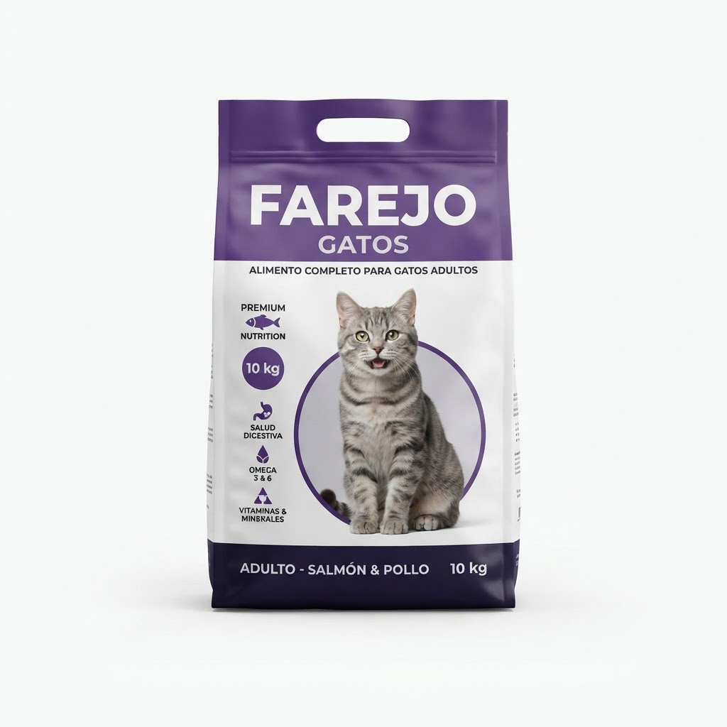 Ração Farejo Gatos 10 kg | Linqui