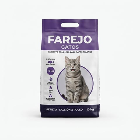 Ração Farejo Gatos 10 kg | Linqui