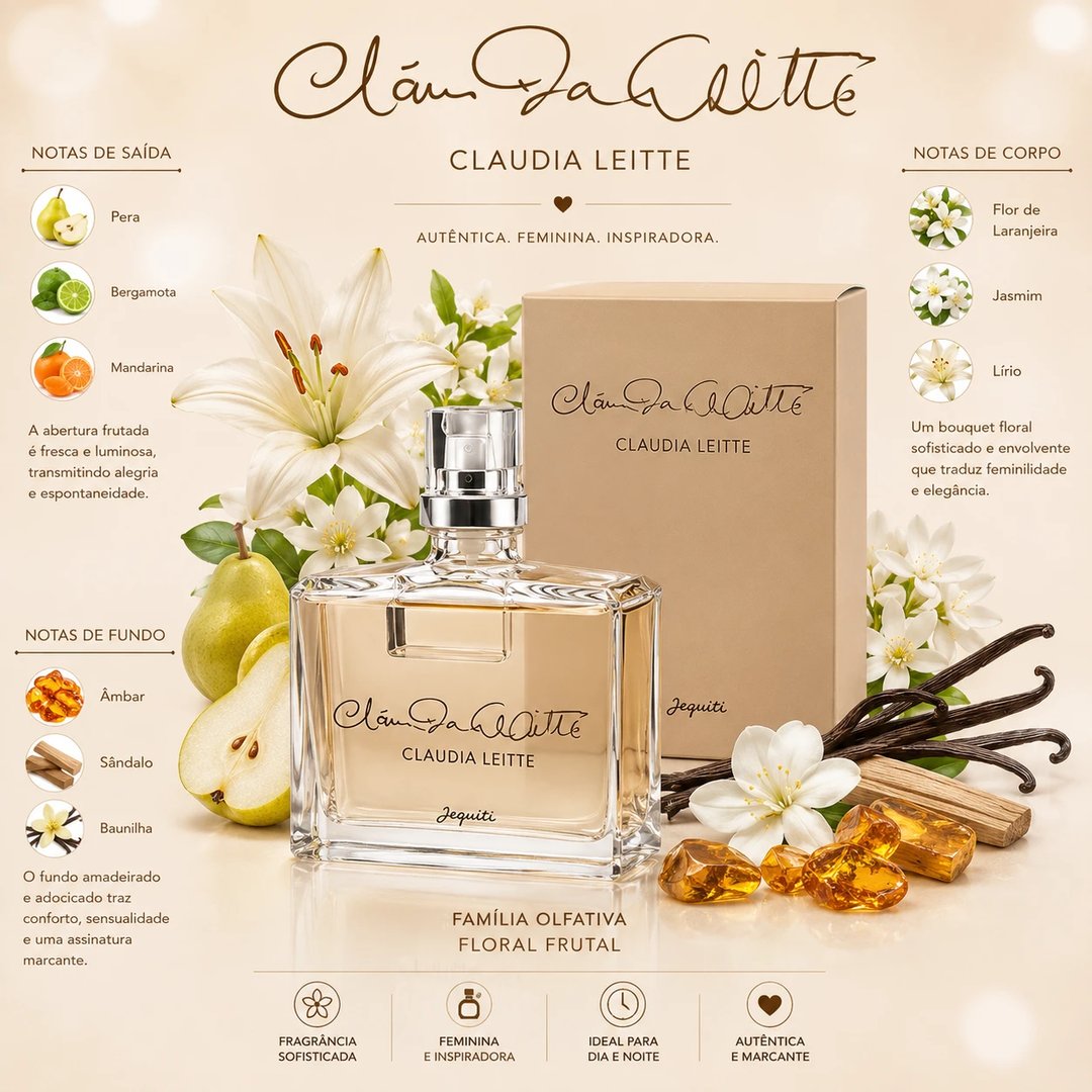 Miniatura CLAUDIA LEITE 25ml | Loja Chrysdape