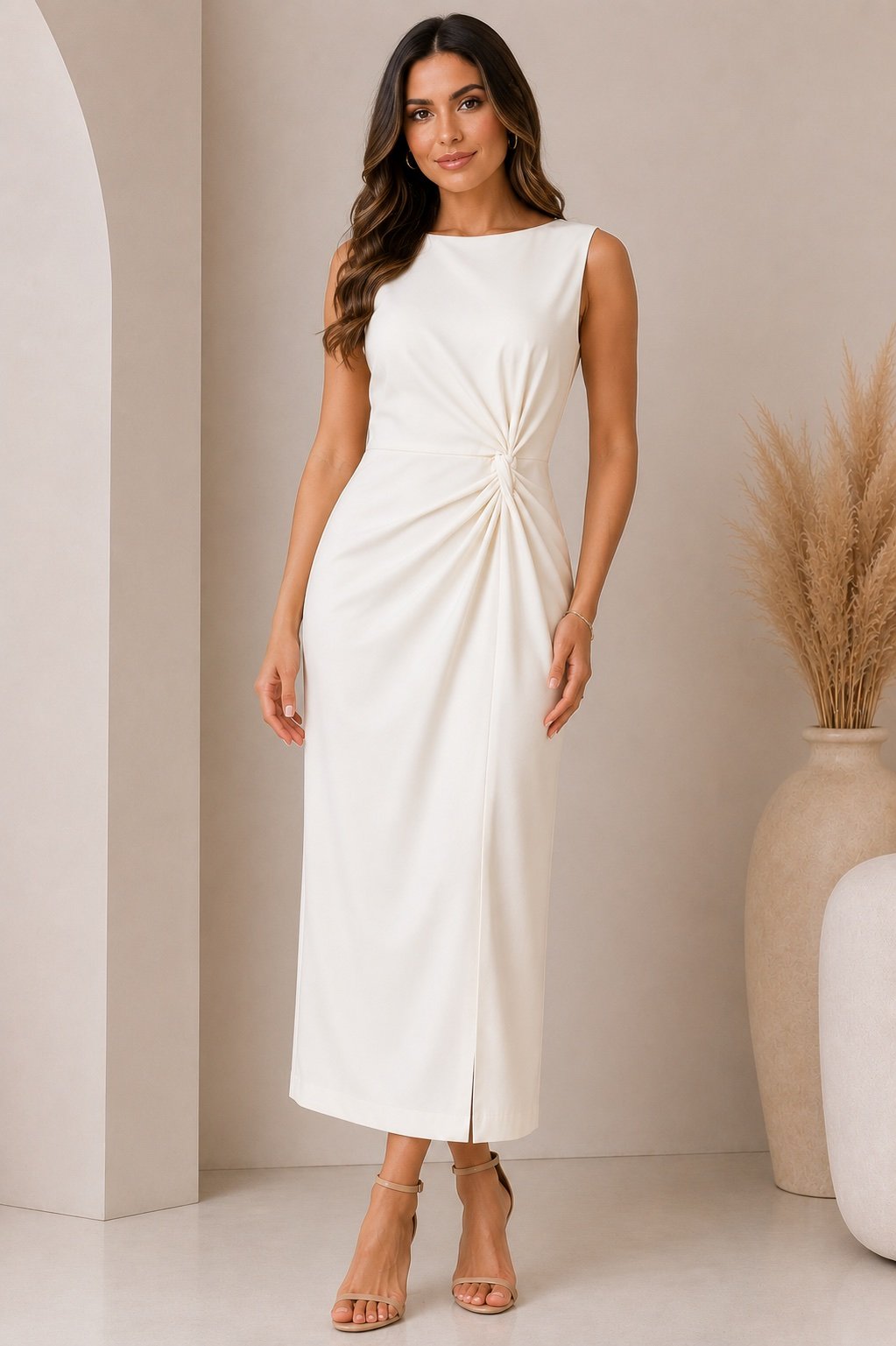 Vestido longo VT62 | Dryffer Fashion