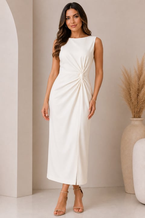 Vestido longo VT62 | Dryffer Fashion