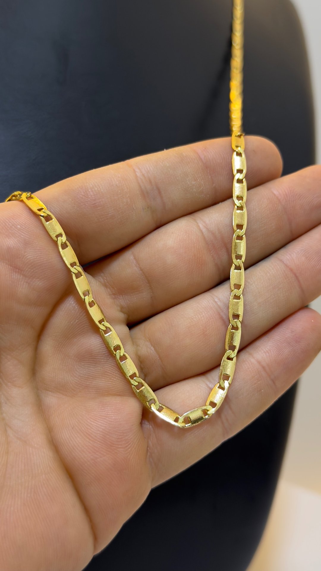 CORRENTE PIASTRINE GUCCI DE 4MM | Everest Jóias (3)